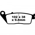 EBC Brakes Double-H Sintered Superbike Brake Pads Rear - SFA196HH EBC Brakes Double-H Sintered Superbike Brake Pads Rear - SFA196HH